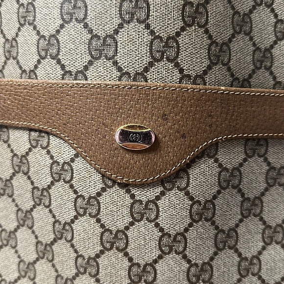 Authentic Gucci GG Supreme Web Tote - Picture 3 of 16